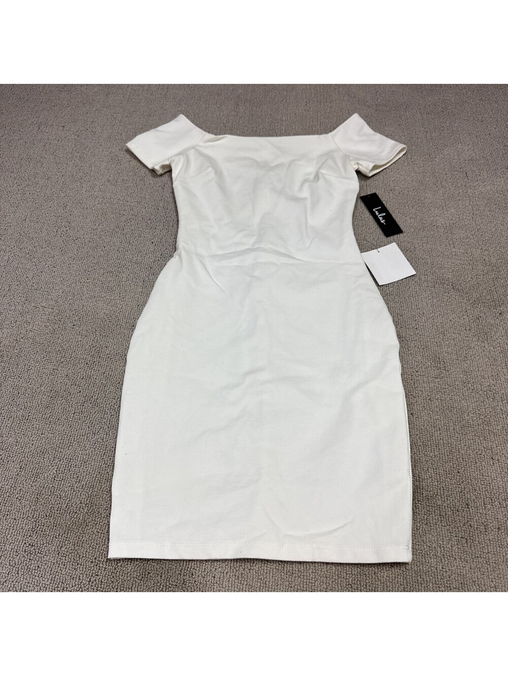Lulus Dress White Short Sleeve Women’s Size XS NWT